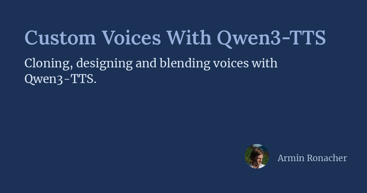 Qwen3-TTS：28秒录音克隆声音，还能按指令带情绪说话